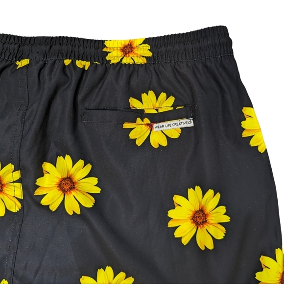 NWOT...Public Art Daisy Swim Truck... Size... XXL - Picture 2 of 7
